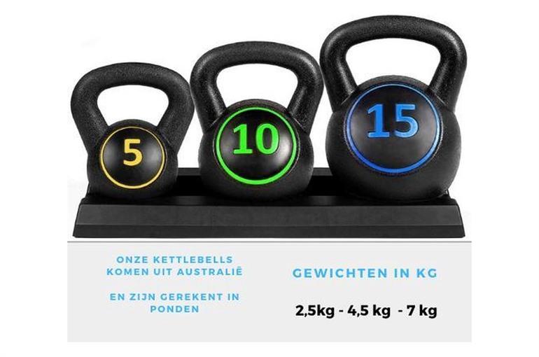 SOUTHWALL Kettlebellset met plateau kopen