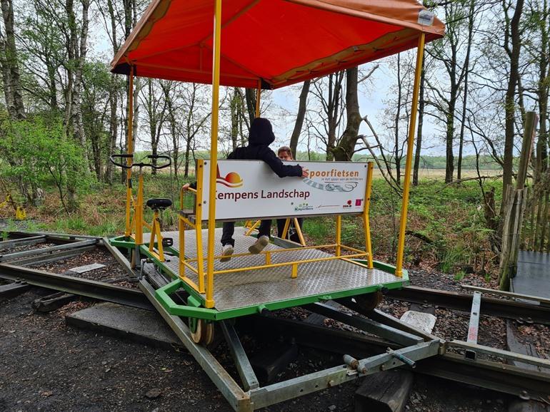 Spoorfietsen van Kapellen naar Brasschaat