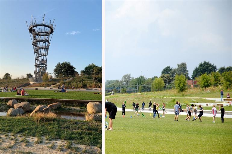 Spoorpark en Kempentoren