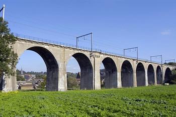 Spoorwegviaduct in Sint-Martens-Voeren, Voerstreek