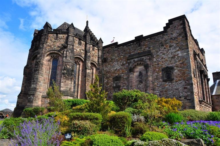 St Margarets Chapel in Edinburgh Castle 