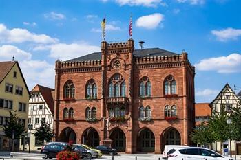 Stadhuis van Tauberbischofsheim, Duitsland