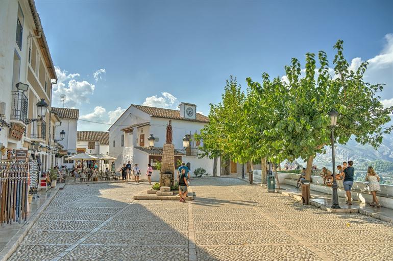 Stadscentrum Guadalest, Alicante