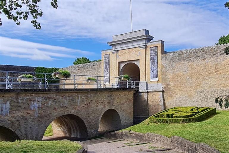 Stadsmuren in Gravelines
