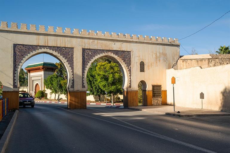 Stadspoort Bab Riafa in Fez