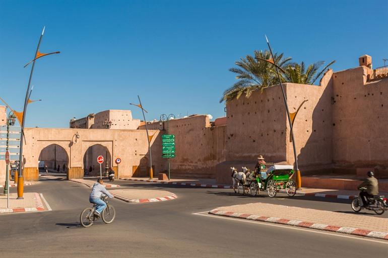Stadspoorten in Marrakech