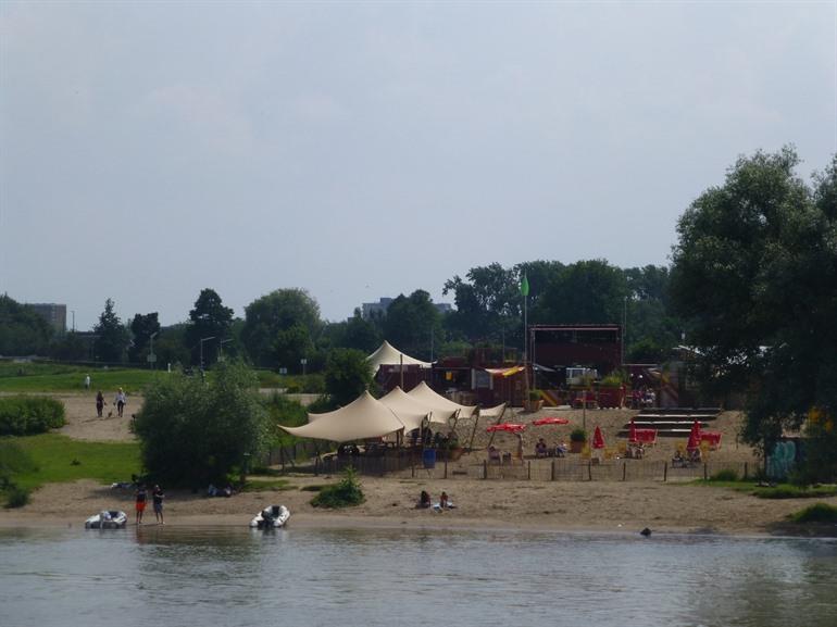 Stadsstrand 'Strand Zuid' in Arnhem