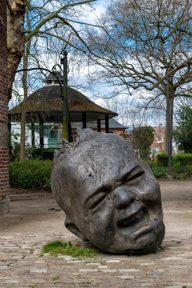 Standbeeld den bleiter in Aarschot, Hageland