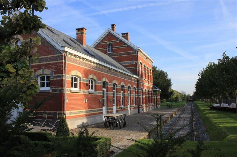 Station Racour in Landen, Vlaams-Brabant