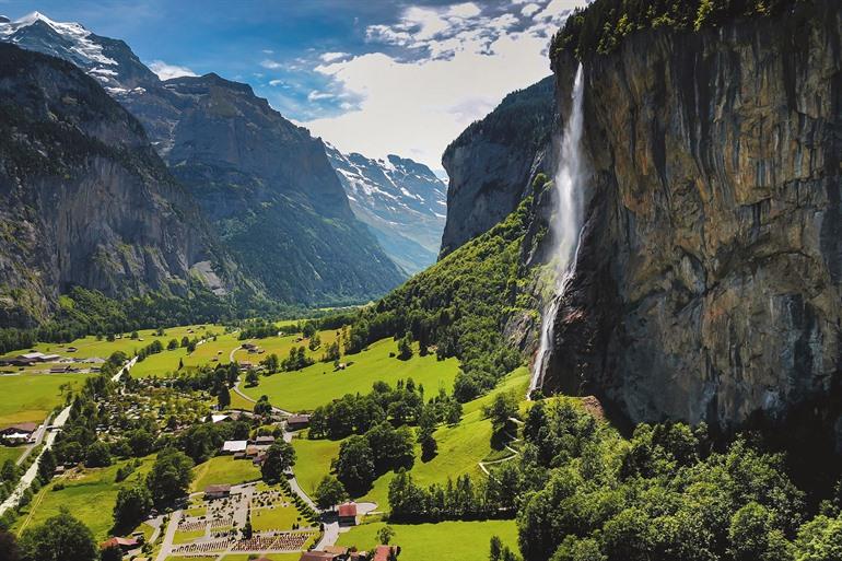Staubbachfall, Lauterbrunnen