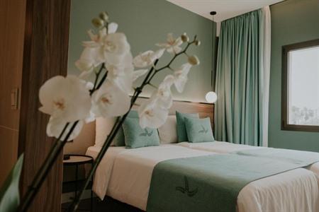 Stijlvolle kamer boeken bij Catalina Plaza Hotel Sostenible