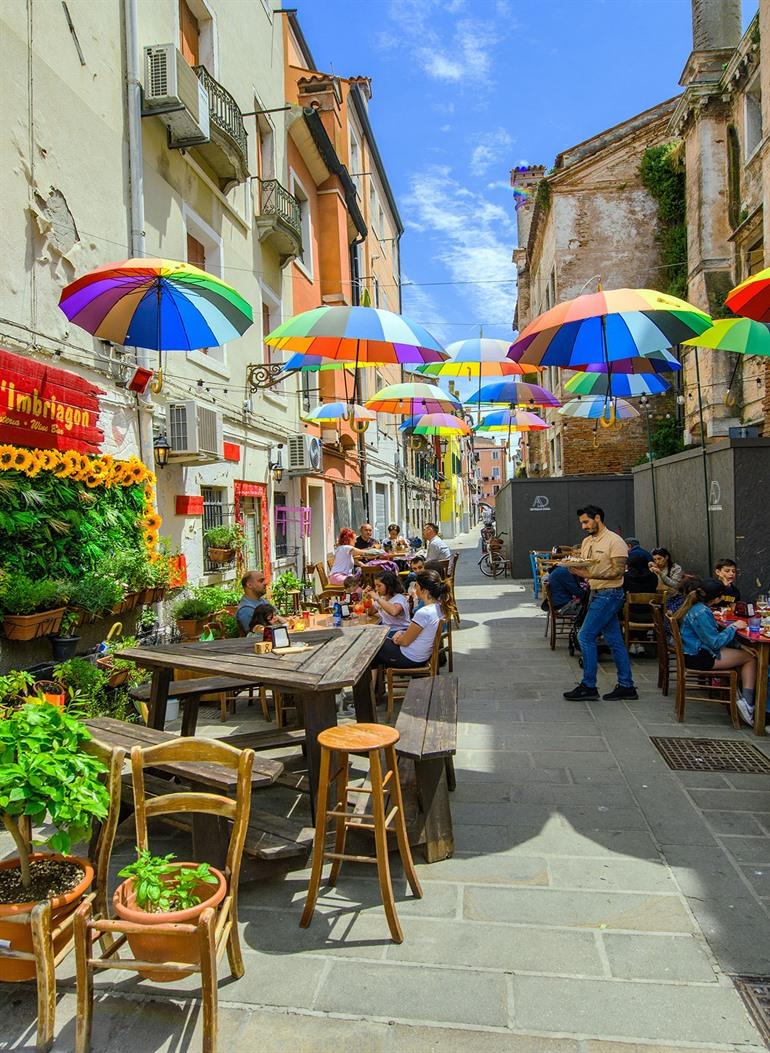 Straatbeeld Chioggia