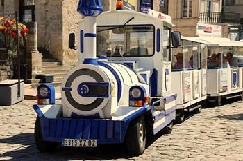 Straatbeeld van Laon