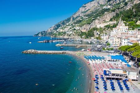 Strand bij Amalfi