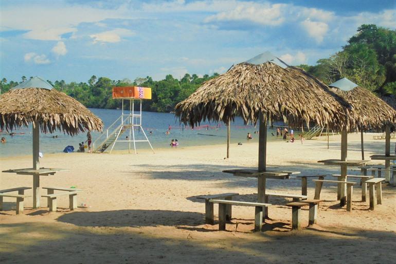 Strand bij Quistococha