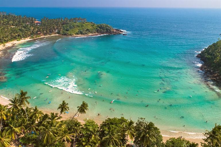 strand van Hiriketiya