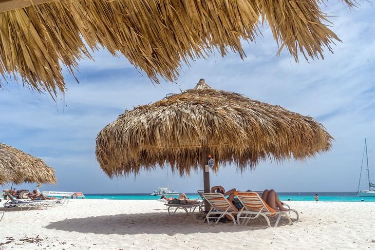 Strand van Klein Curaçao, ABC-eilanden 