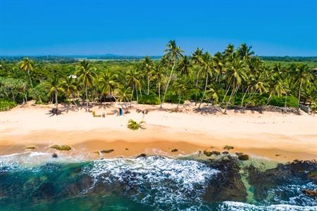stranden in Sri Lanka