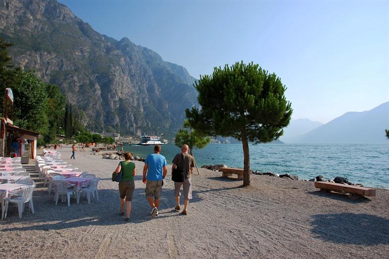 Stranden van Limone sul Garda