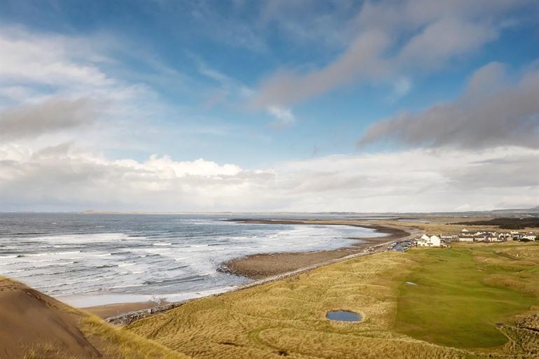 Strandhill, een kustplaatsje, Ierland