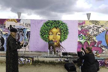 Street-art fietstour door Berlijn boeken