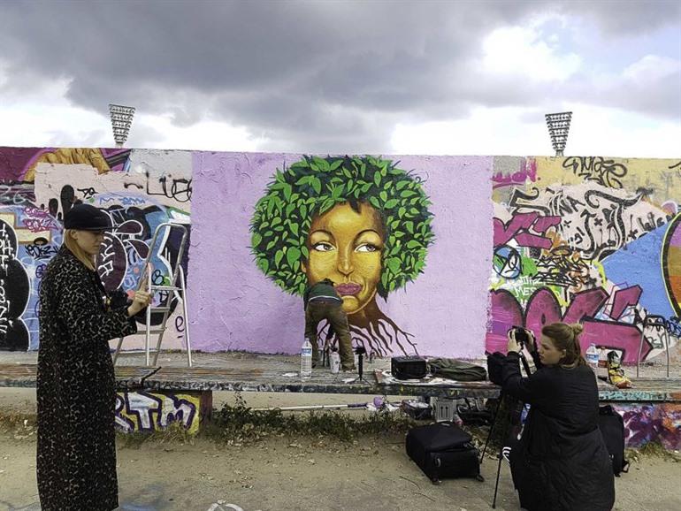 Street-art fietstour door Berlijn boeken