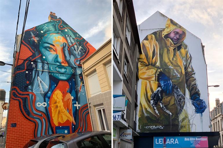 Street-art in Boulogne-sur-Mer