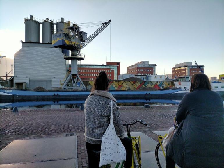 Street art in Den Haag, Nederland