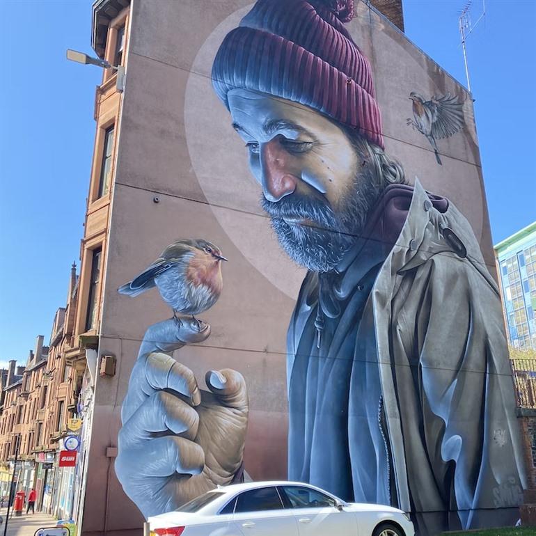 Street-art in Glasgow