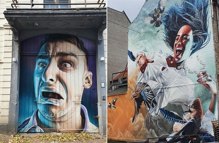Street art in Hasselt