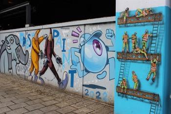 Street art in Louvain-la-Neuve