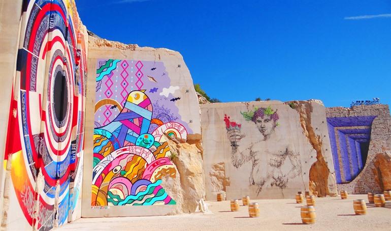 Street-art La Karrière in Villars-Fontaine