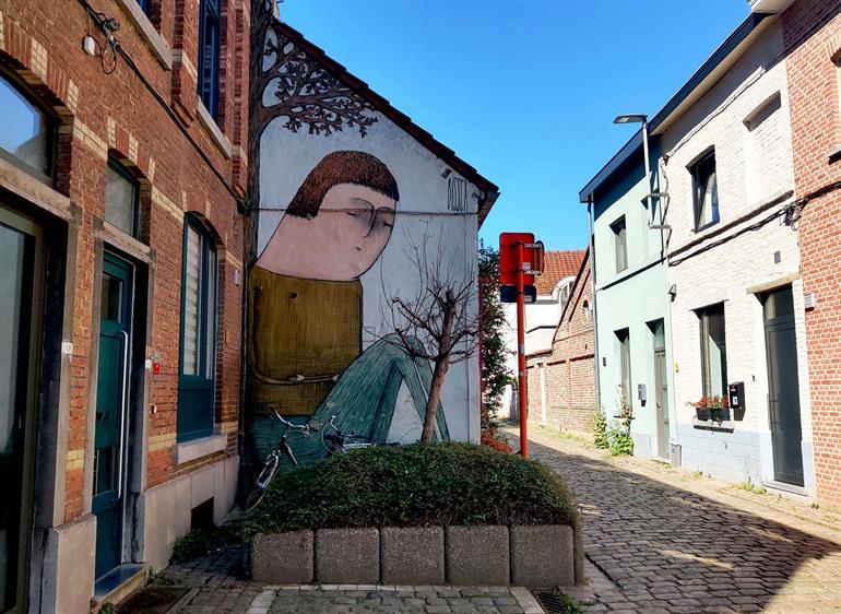 Street-art wandeling door Leuven