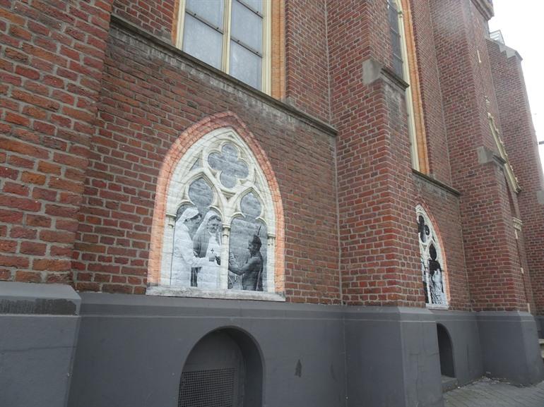 Street art werken in Heerlen