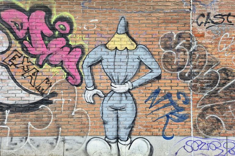 Street-art werken in Sint-Gillis