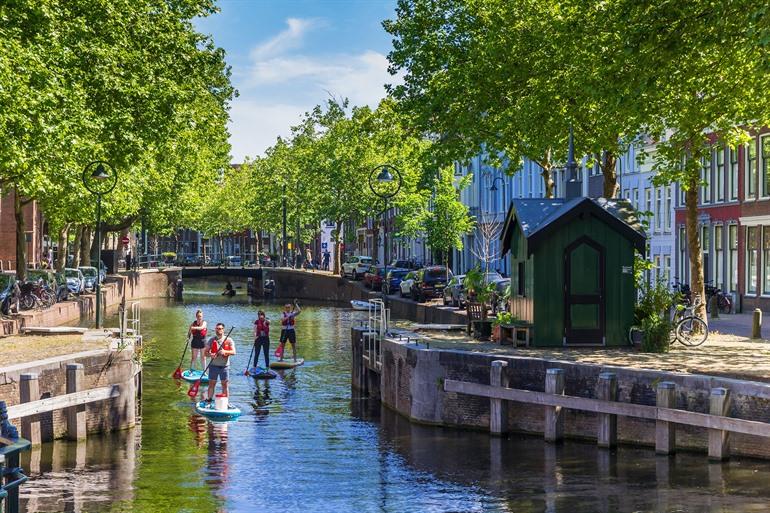 Suppen op de grachten van Gouda