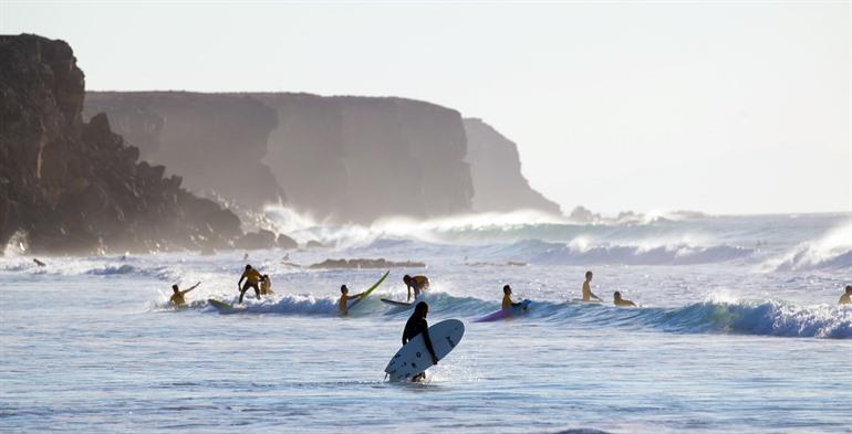 Surfen op Fuerteventura