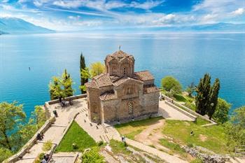 Sveti Jovan Kaneo in Ohrid, Noord-Macedonië 