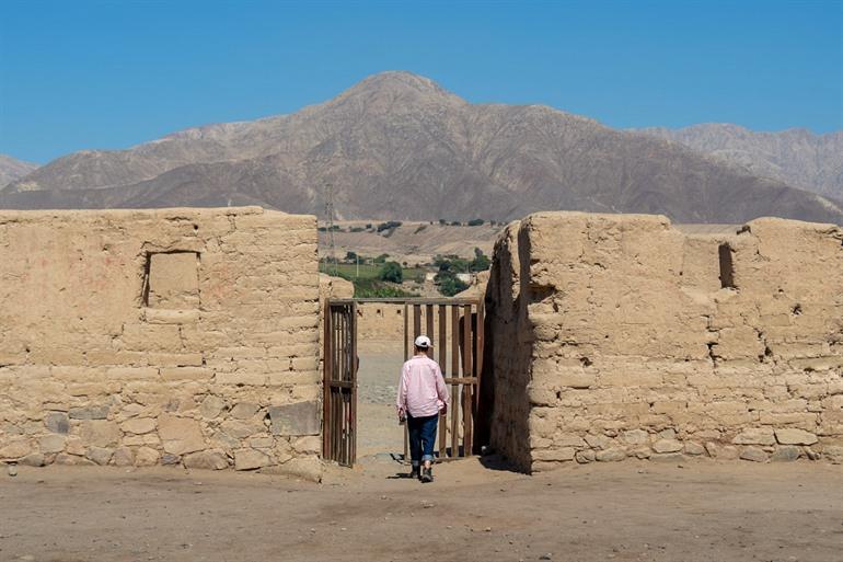 Tambo Colorado als een van de laatste stops