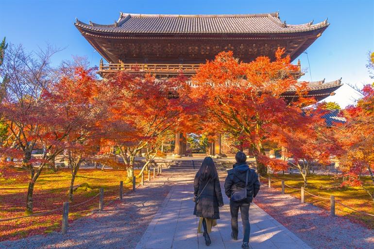 Tempel bezoeken in Kyoto