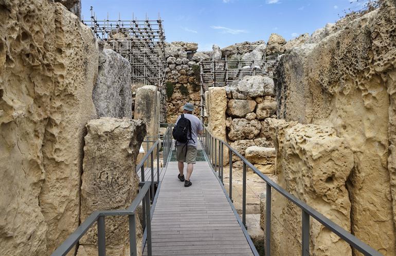 Tempelcomplex van Ggantija bezoeken op Gozo
