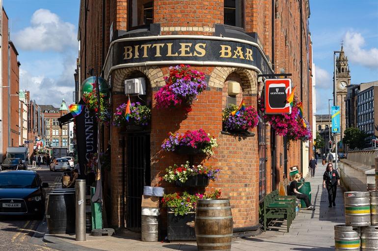 The Bittles Bar in Belfast, Ierland 