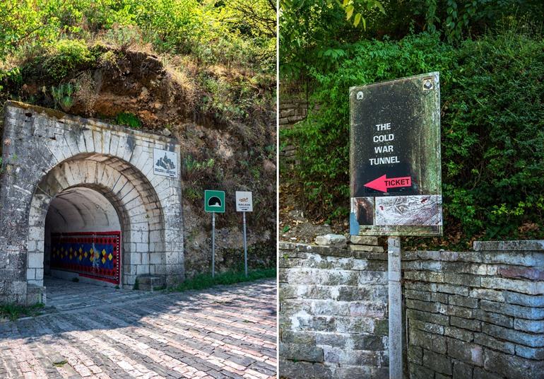 The Cold War Tunnel in Gjirokaster