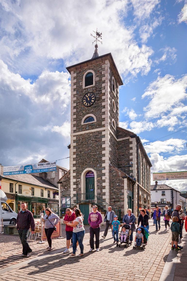 The Moot Hall in Keswick, Lake District
