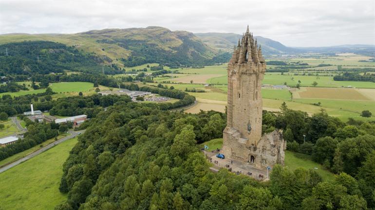 The National Wallace Monument in Stirling