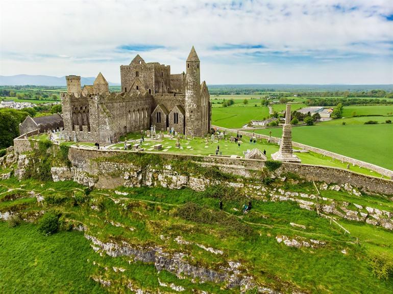 The Rock of Cashel in Ierland
