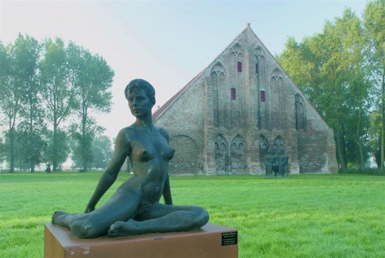 Tiendenschuur bij Adbij Ter Doest in Lissewege, Brugse Ommeland