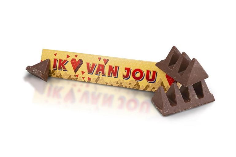 Toblerone Chocoladereep- Ik ♥ van jou kopen