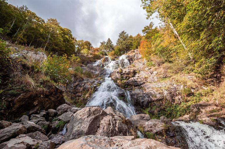 Todtnau-watervallen in het Zwarte Woud