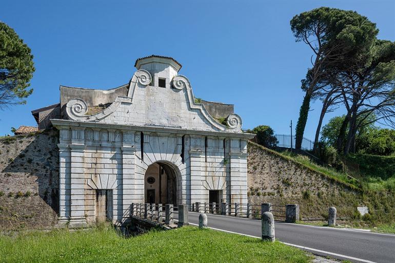 Toegangspoorten tot Palmanova, Italië